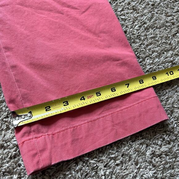 POLO RALPH LAUREN Poppy RED Slim Stretch Fit Casual CHINO PANTS 38 X 32 - Picture 3 of 9